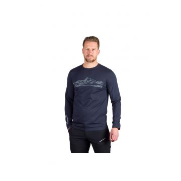 Tricou bumbac organic barbati Bodi - Blue nights
