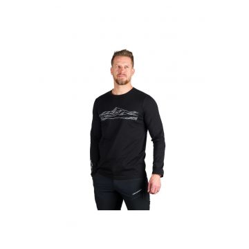 Tricou bumbac organic barbati Bodi - Negru