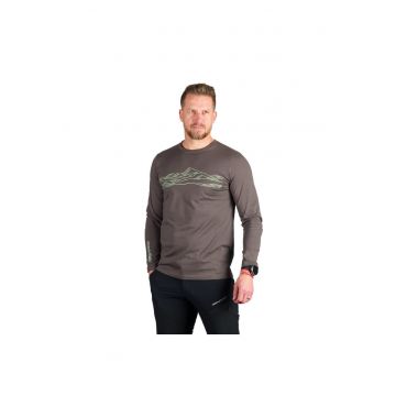 Tricou bumbac organic barbati Bodi - Verde inchis