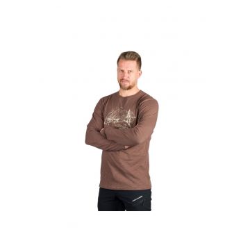 Tricou bumbac organic barbati Ember - Maro