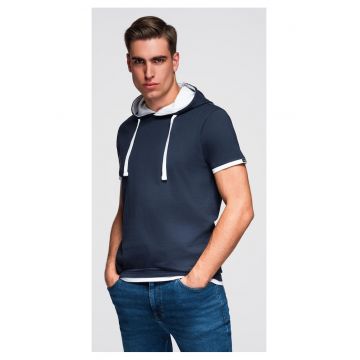 Tricou cu gluga din bumbac  OM-TSCT-0256