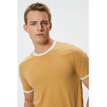 Tricou slim fit - Portocaliu