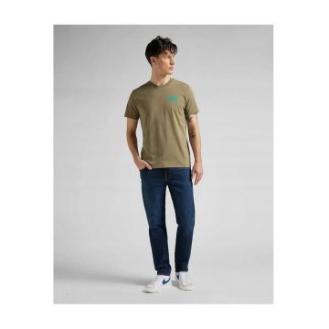 Blugi Barbati -  Austin - Straight Fit - Talie Medie - Fermoar - Lungi - 5 Buzunare - Bumbac - W31-L34 US - Albastru