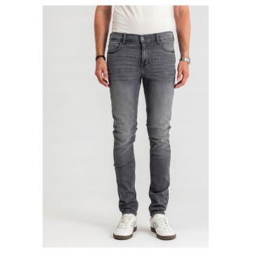 Blugi Barbati -  Frisco - Talie Medie - 100% Bumbac - Fermoar - Lungi - 5 - Negru