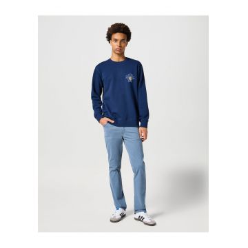 Blugi Barbati -  Texas Slim - Slim Fit - Talie Joasa - Fermoar - Lungi - 5 Buzunare - Bumbac - W30-L32 US - Albastru