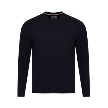 Bluza barbati -  Bumbac - Bleumarin