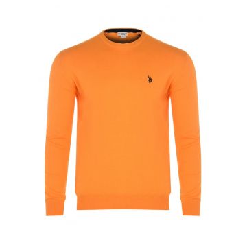 Bluza barbati US Polo Assn - bumbac - portocaliu - Portocaliu