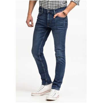 Pantaloni barbati -  Frisco skinny - albastru - W30 L30