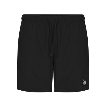 Pantaloni scurti inot barbati -  poliester - negru