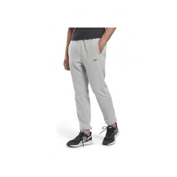 Pantaloni sport barbati HN9156 -  Bumbac/Elastan - Gri -