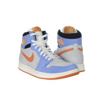 Pantofi sport barbati -  AIR JORDAN 1 ZM - albastru-gri - piele naturala