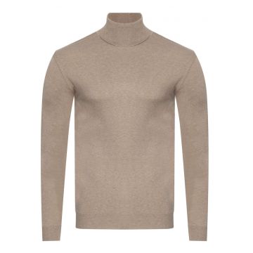 Pulover barbati -  1702 - bej - 70% lana - 30% acril