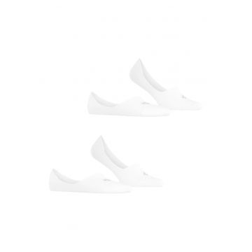 Set de sosete scurte - 2 perechi - Alb