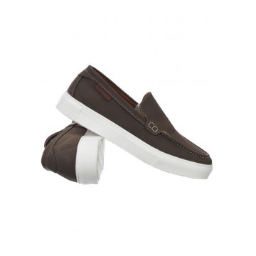 Tenisi barbati -  Panarea SD - gri-maro - material textil si sintetic