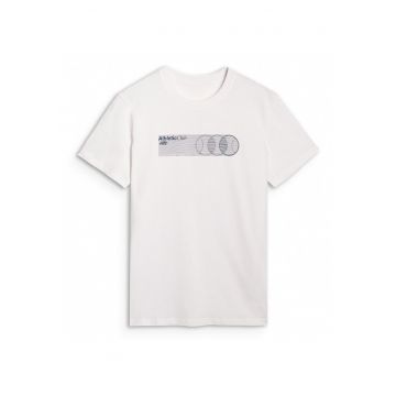 Tricou barbati  100% bumbac - Club alb - Alb