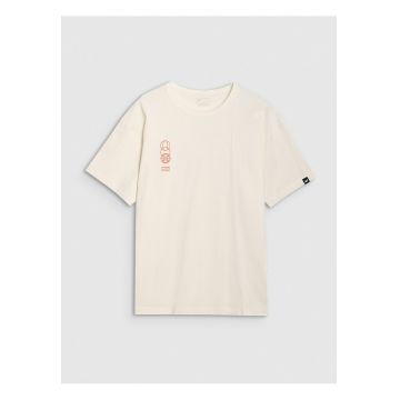 Tricou barbati - alb -  Bumbac