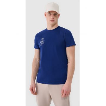 Tricou Barbati  - Bleumarin - Bumbac 100% - Regular Fit - Casual/Sport - Marimi S-3XL - Imprimeu 