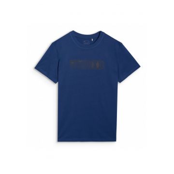 Tricou Barbati  Club Bleumarin - 100% Bumbac - Bleumarin
