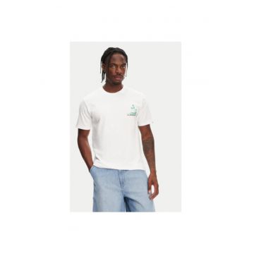 Tricou barbati  EQYZT08057 - Bumbac - Alb - Alb