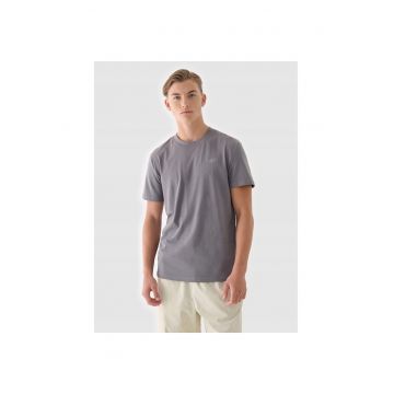 Tricou Barbati Gri - Bumbac 100% - Marimi S-XXL - Sportstyle -