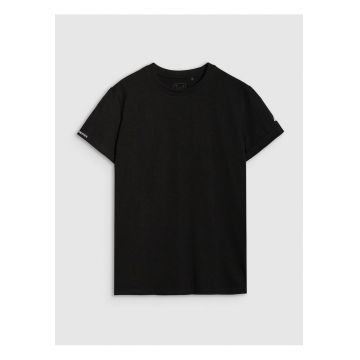 Tricou Barbati  Negru - Sportstyle - 100% Bumbac - Regular Fit - SS25