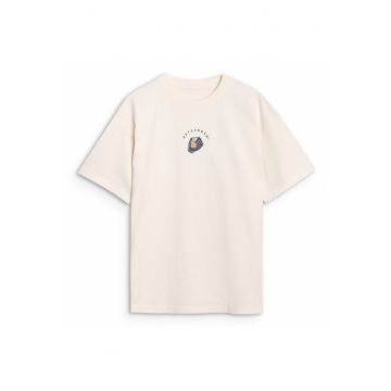 Tricou Barbati  Oversize - Alb Ecru - Sportstyle - SS25 - Alb ecru