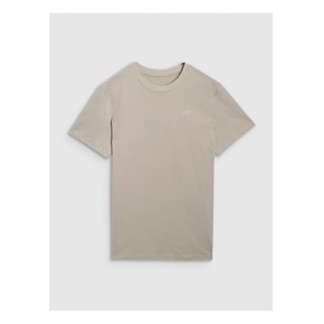 Tricou Barbati Sportstyle  100% Bumbac - Culoare Gri Deschis - Marime S - Croiala Regulara Confortabila