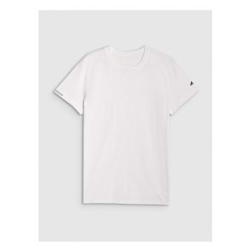 Tricou Barbati  SPORTSTYLE - Alb - 100% Bumbac - Regular Fit - Marimi S-3XL - Decolteu Rotund - Moale si Durabil