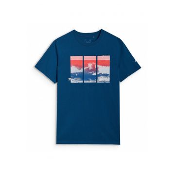 Tricou Barbati  Verde Azur - 100% Bumbac - SS25 - Verde