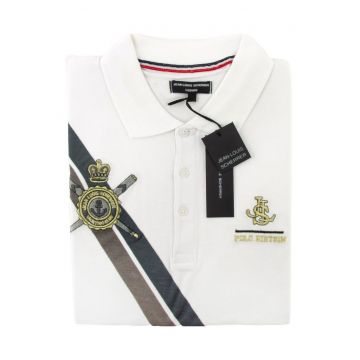 Tricou polo barbati  bumbac - Alb