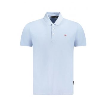 Tricou polo barbati - cu mini logo brodat - Regular fit -