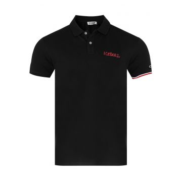 - Tricou polo ICE pentru barbati - Negru