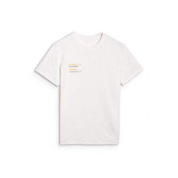 Tricou Sport Barbati  Athletic Club - Alb - 100% Bumbac - SS25 - Regular Fit - Imprimeu Casual si Sport - Marime