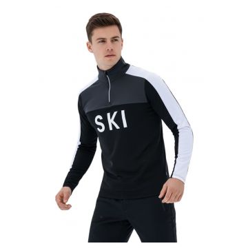 Bluza cu imprimeu text