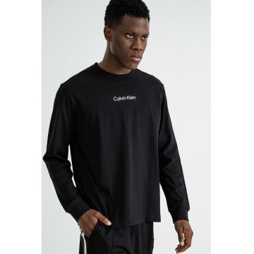 Bluza lejera de bumbac - Negru