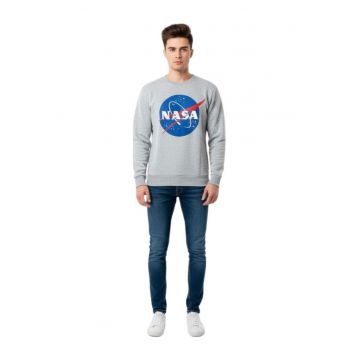 Bluza sport cu imprimeu  Nasa Rocket -