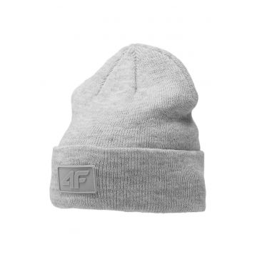 Caciula barbati  acrilic - gri