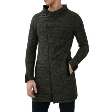 Cardigan lung cu fermoar Spring -