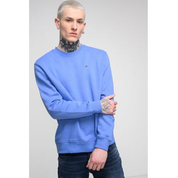 Hanorac barbati  model simplu albastru