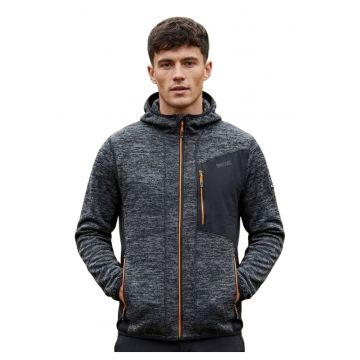 Hanorac cu fermoar si buzunar pe piept Alven