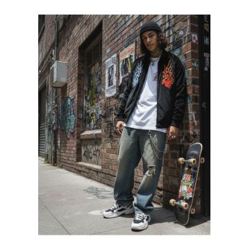 Jacheta bomber reversibila Destructive Skajyan -