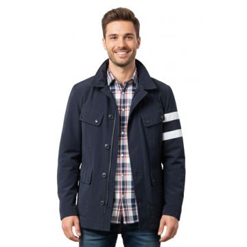 Jacheta cu buzunaredwqf - Albastru