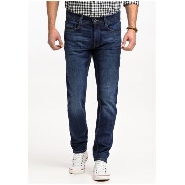 Męskie spodnie jeansowe dopasowane  OREGON SLIM 34/32