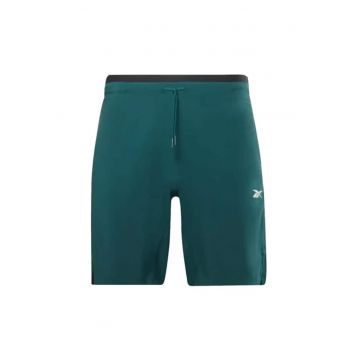 Pantaloni scurti sport barbati HL4285 -  Verde inchis - Poliester -
