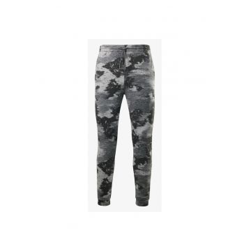 Pantaloni sport barbati HZ3371 - Gri - Bumbac/Poliester -