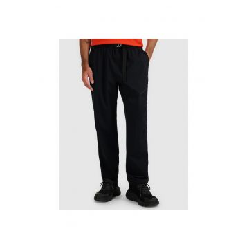 Pantaloni sport casual barbati -  poliester - negru -