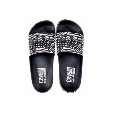 Pantofi sport barbati -  D000786-B001 - negru/zebra