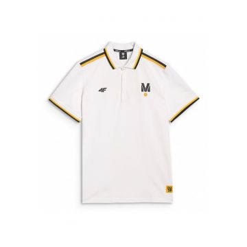 Polo Unisex  Bumbac - Alb