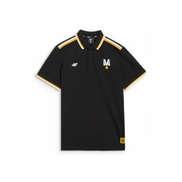 Polo Unisex  Bumbac - Negru