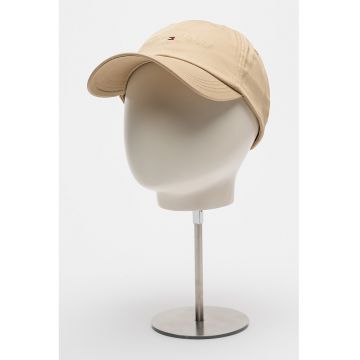 Sapca din bumbac organic Linear - Bej